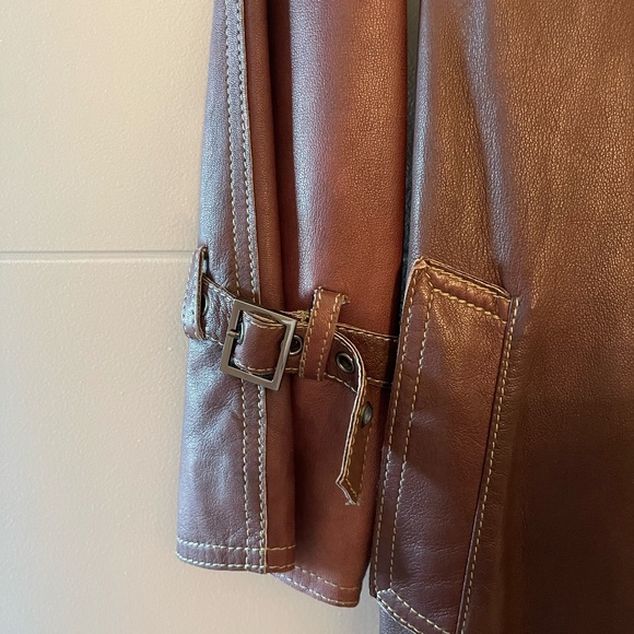 Leather Coat - Picture 3 of 8